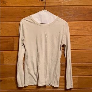 Cream long sleeve